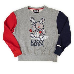 BKYS Lucky Charm grey sweatshirt size S